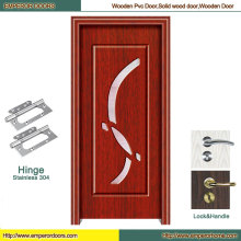 Porte en bois porte en bois porte PVC porte en verre intérieure